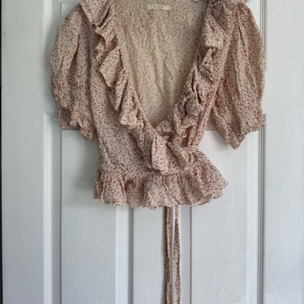 Doen Summer Ruffle top - Size XS
